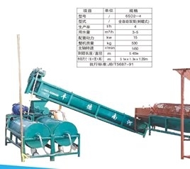 6SD2-4型紅薯淀粉加工機器各部分的作用是什么呢？